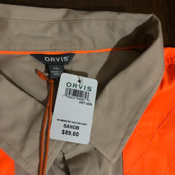 NWT Orvis Hunting Shirt Men’s L - Picture 2 of 3